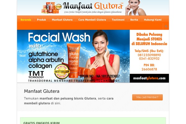 manfaatglutera.com site used M0d3rn123