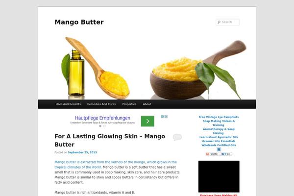 Twenty Eleven theme site design template sample