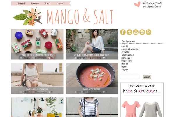 mangoandsalt.com site used Mango-salt