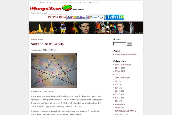 mangozeen.com site used Straightforward