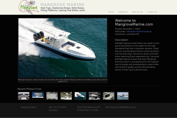 mangrovemarine.com site used Blackcanvas_30