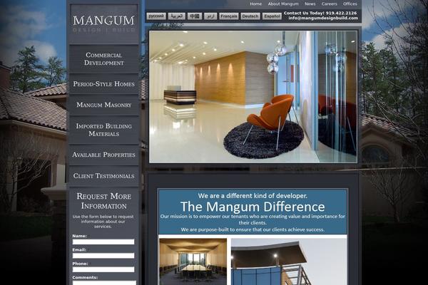 mangumdesignbuild.com site used Mangum