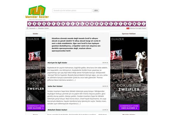Adsense theme site design template sample