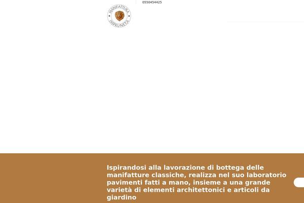 manifatturaimpruneta.it site used Ezy-theme