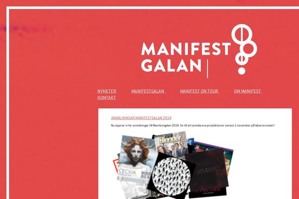 manifestgalan.se site used Manifest_2016