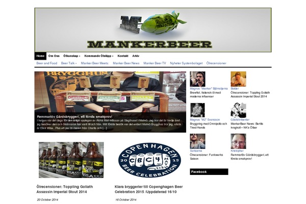 mankerbeer.com site used Gazette