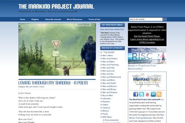 mankindprojectjournal.org site used Revolution Code Blue