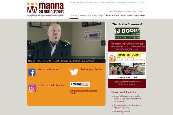 mannaonmain.org site used Responsive