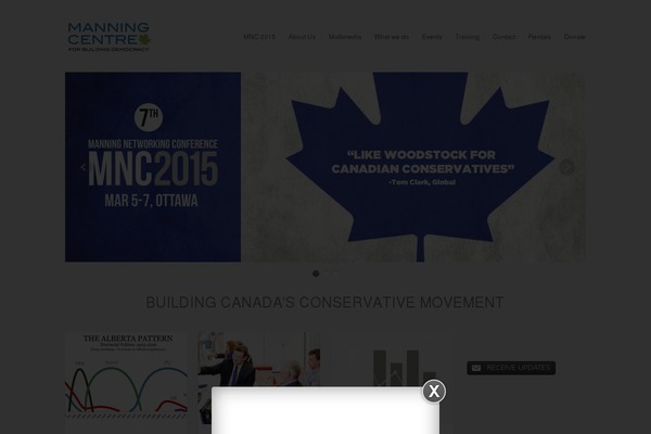 manningcentre.ca site used Clean