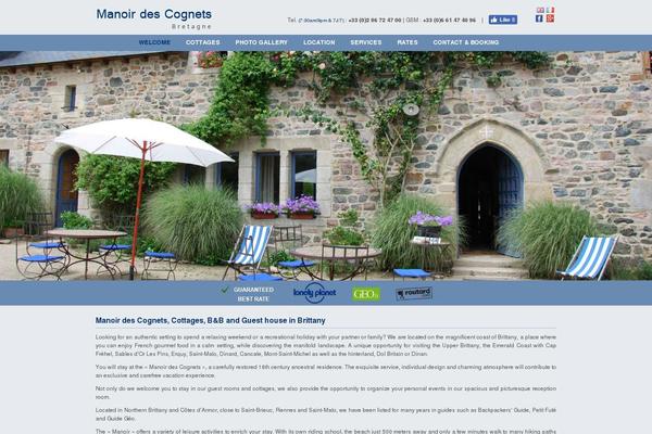 manoirdescognets.com site used Manoir-des-cognets