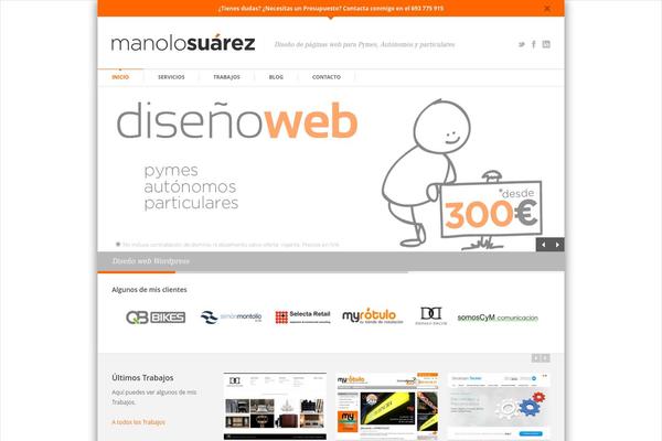 manolo-suarez.com site used ELOGIX