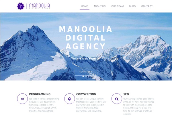 manoolia.com site used Manoolia