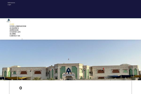 Astra theme site design template sample