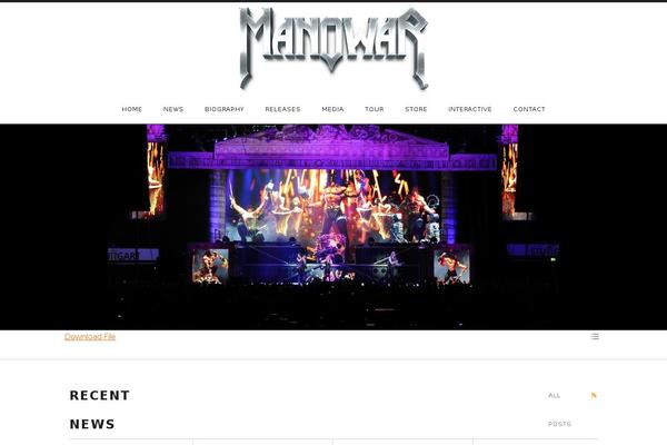 manowar.com site used Manowar_2018