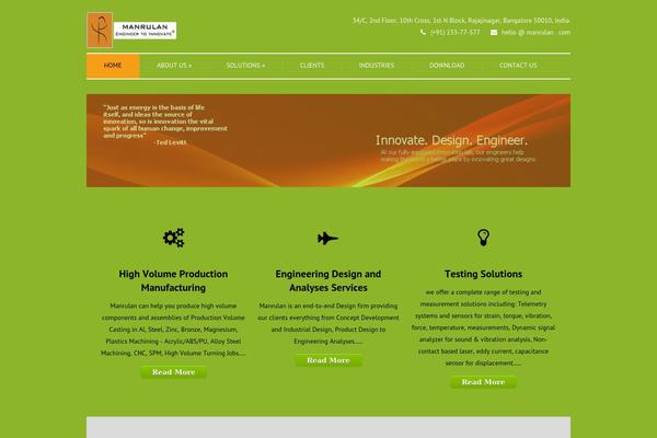 Simpleo theme site design template sample