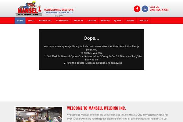 mansellwelding.com site used Mw