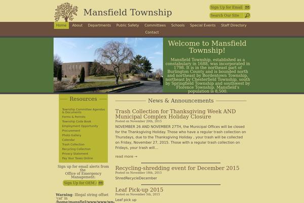 mansfieldburlington.com site used Mansfield_twp