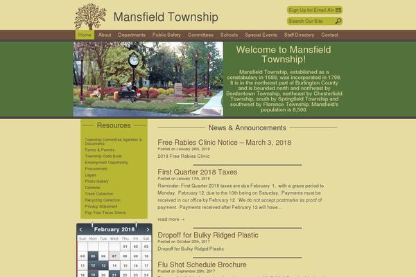 mansfieldtwp-nj.com site used Mansfield_twp