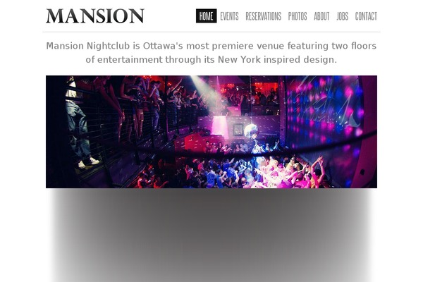 mansionnightclub.ca site used Wp_muzak251