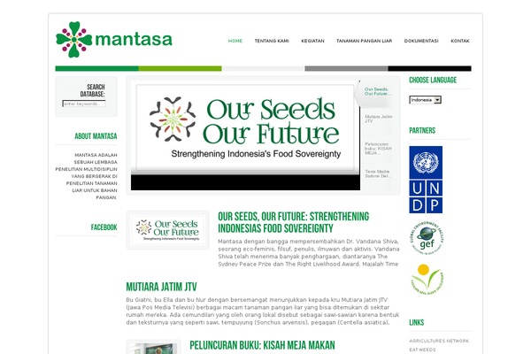 mantasa.org site used Mantasa