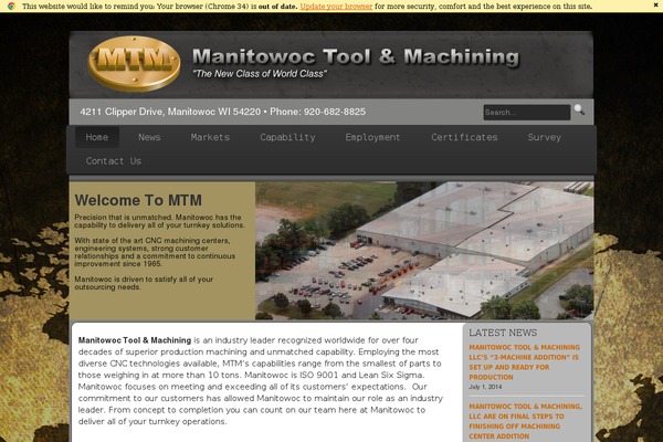 mantool.com site used Manitowoctoolmachining