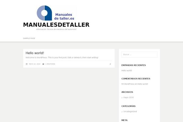 Twenty Seventeen theme site design template sample
