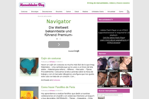 Freshblog theme site design template sample