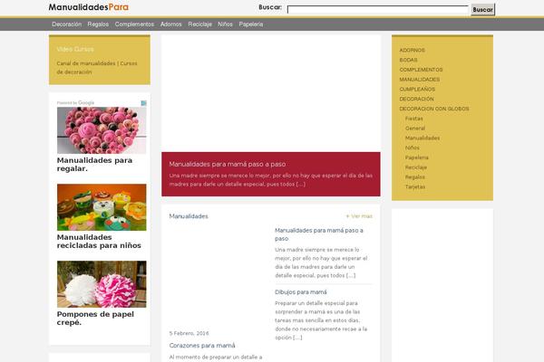 A theme site design template sample