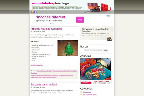 manualidadesybricolage.com site used Gluedideas-subtle