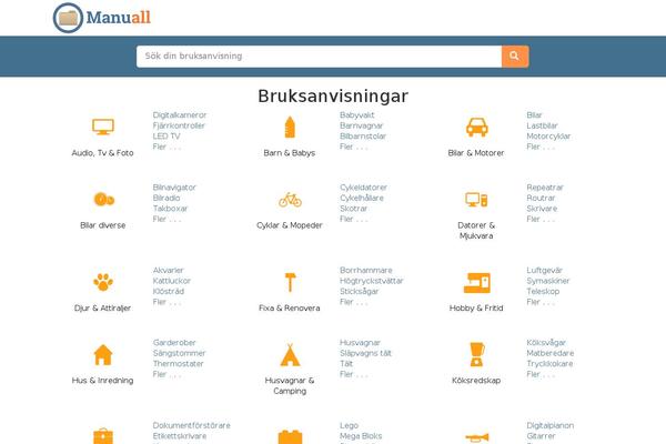manuall.se site used Knowledgedesk