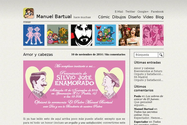 manuelbartual.com site used Bartual