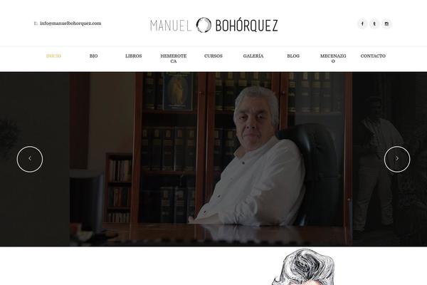 manuelbohorquez.com site used Writer-ancora