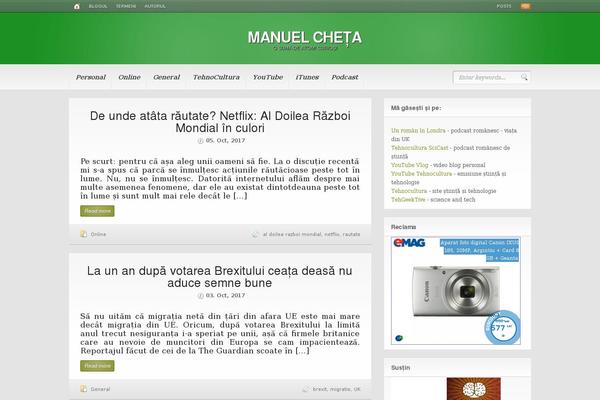 manuelcheta.ro site used Headlines