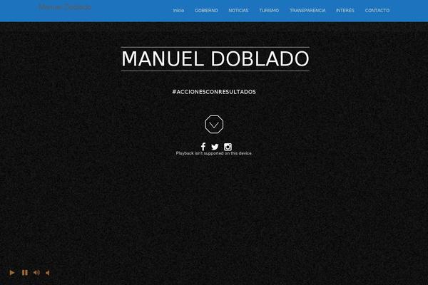manueldoblado.gob.mx site used onetone