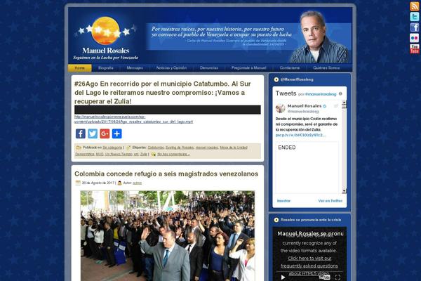 manuelrosalesporvenezuela.com site used Manuel