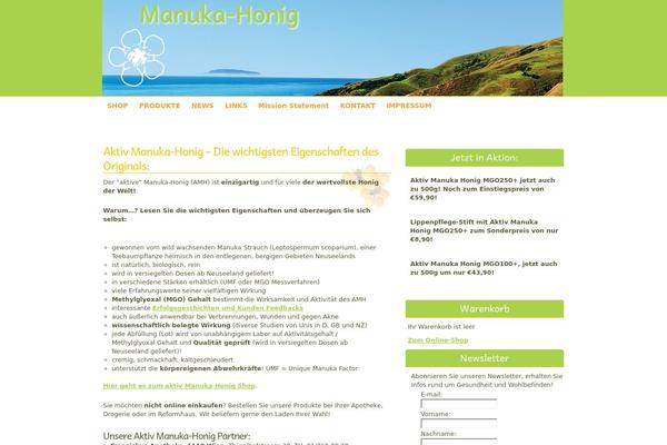 manuka-honig.biz site used Manuka