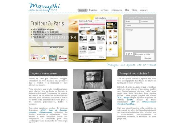 manuphi.fr site used Manuphi