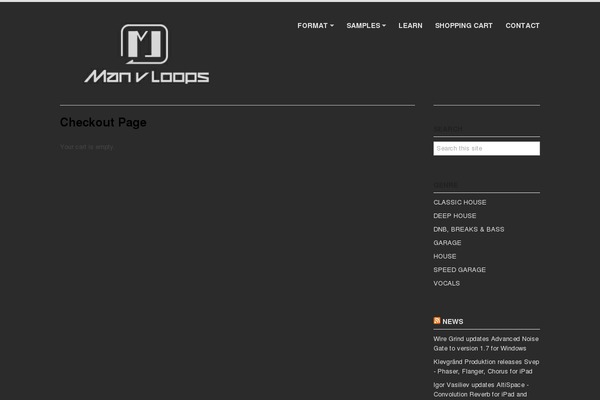 Digital-store theme site design template sample