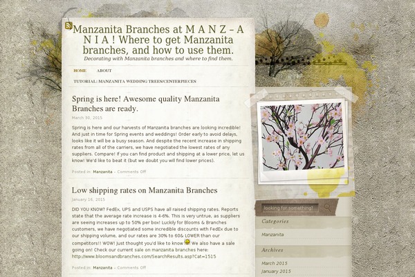 manzanitabranches.com site used Autumn