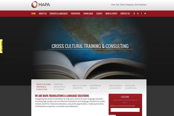mapatranslation.com site used Mapa-translations