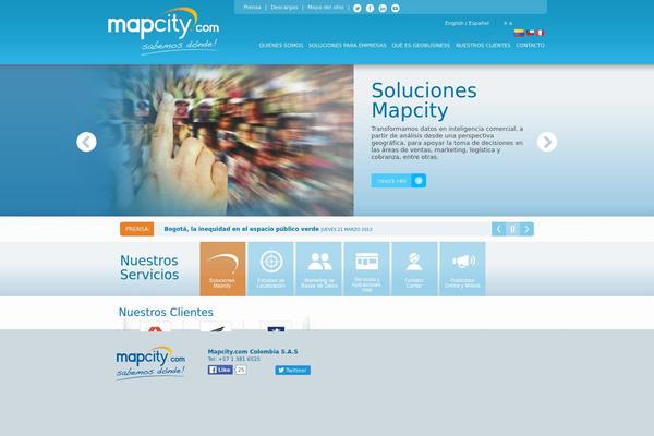 mapcity.co site used Mapcity