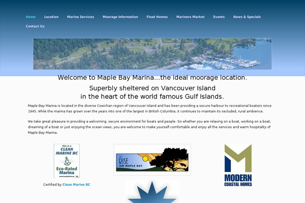 maplebaymarina.com site used Dynamix