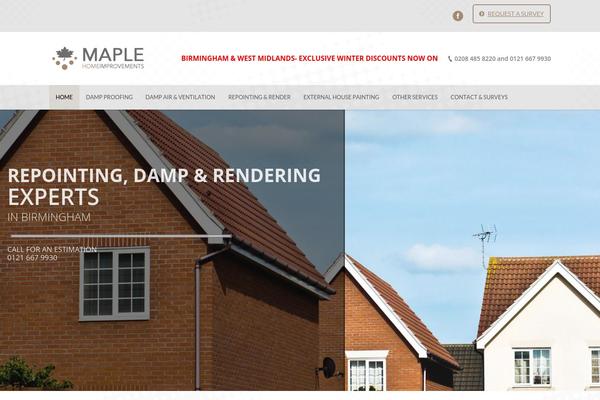 maplehomeimprovements.com site used Site-1
