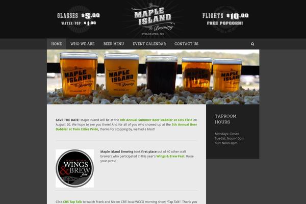 GeneratePress theme site design template sample