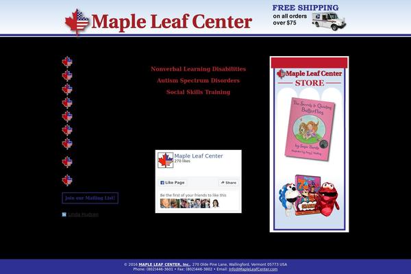 mapleleafcenter.com site used Mlc