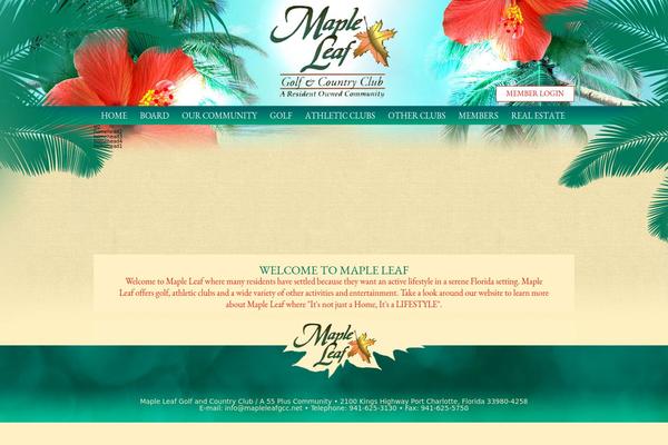 Custom theme site design template sample