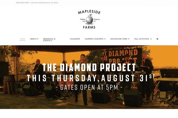 Site using Cornerstone plugin