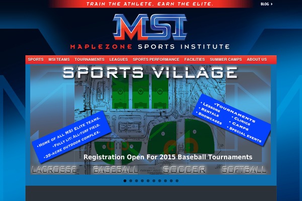 maplezone.com site used Maple-zone