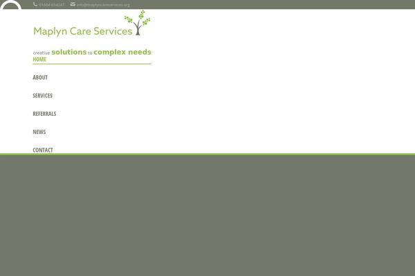 maplyncareservices.org site used Maplyncareservices