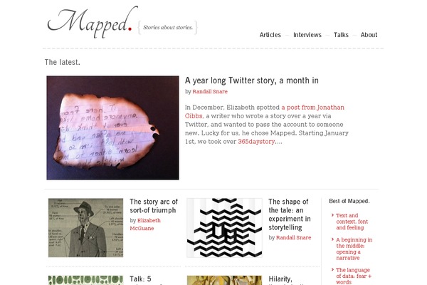 Twenty Eleven theme site design template sample